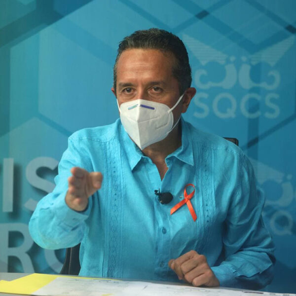 El próximo lunes iniciaría la vacunación a mayores de 60 años en Cancún: Carlos Joaquín