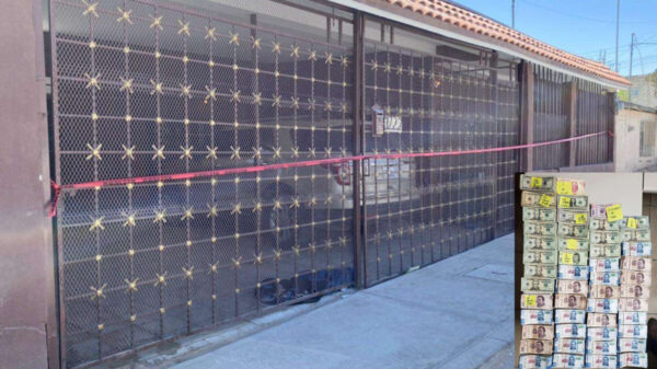 Catean domicilio, decomisan casi 6 mdp y droga en Ciudad Juárez