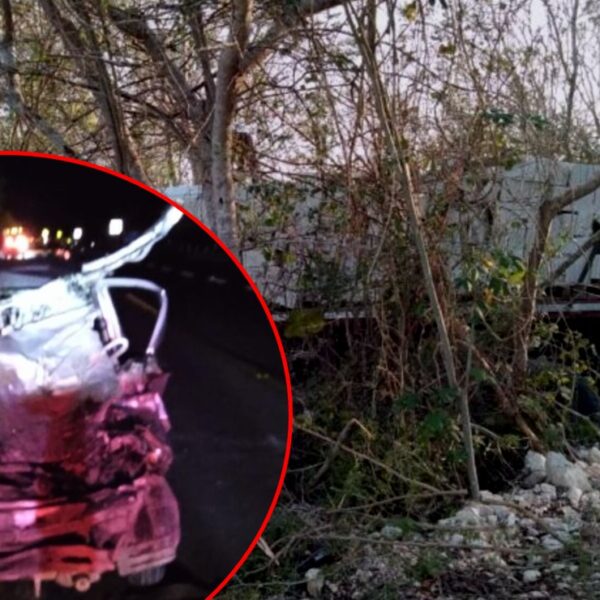 Fuerte choque en la vía corta Mérida-Chetumal deja un muerto