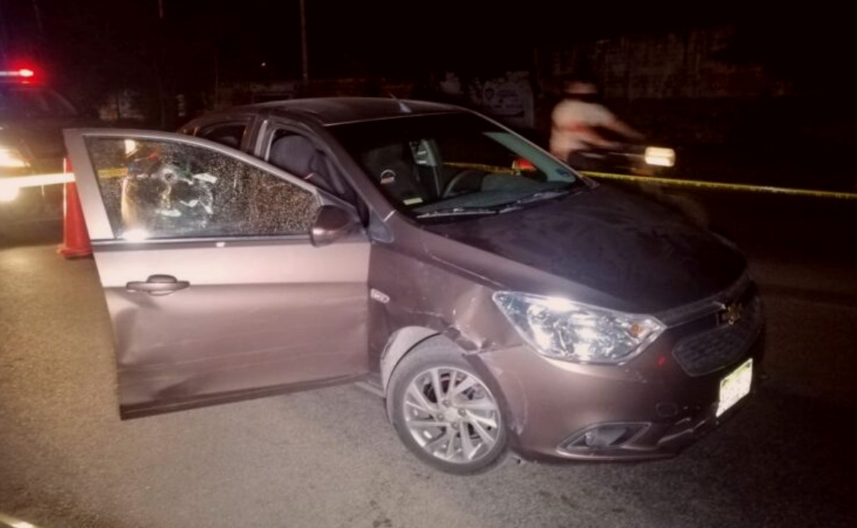 Mérida: Motociclista discute con conductor que viajaba con su familia en auto y les dispara