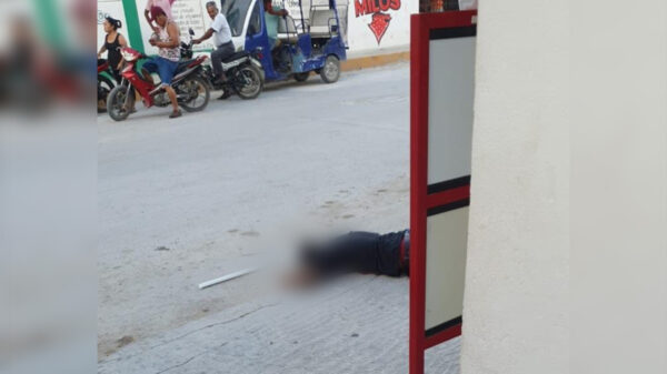 Cancún: Ejecutan a hombre en delegación Alfredo V. Bonfil