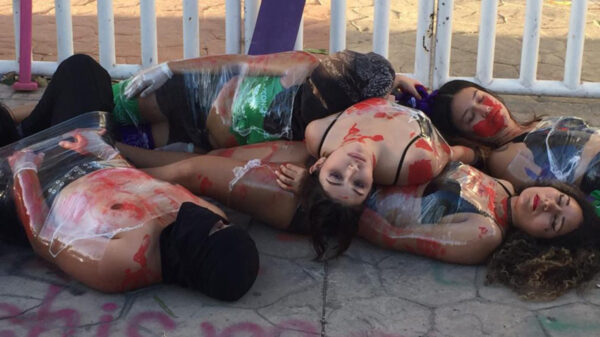 Se manifiesta Red Feminista Quintanarroense en Chetumal por feminicidios