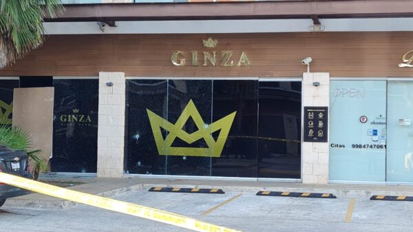 Fallece una de las víctimas de la balacera en el bar Ginza de Cancún.