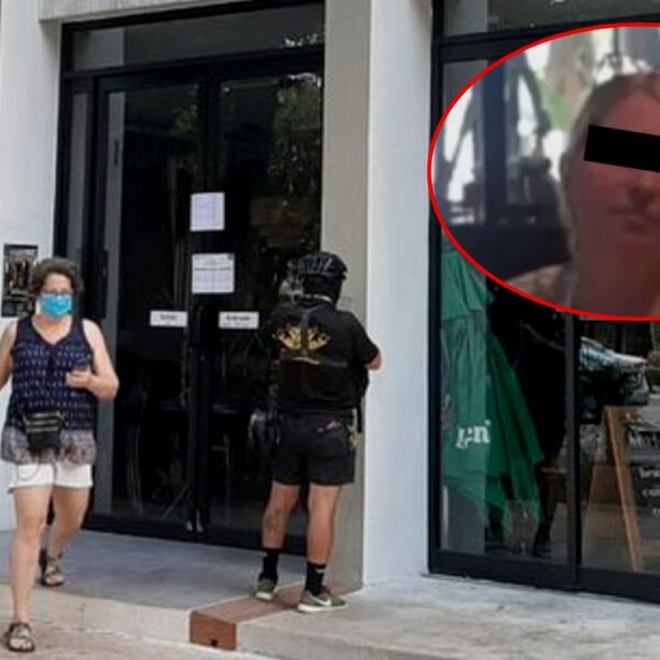 Empresaria extranjera golpea y amenaza de muerte a una joven en Mérida (Audio)