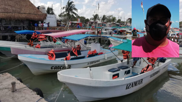 Denuncian lancheros de Chiquilá intimidación de autoridades