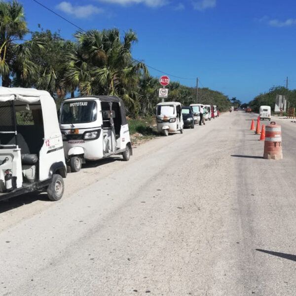 Mototaxis de Chiquilá serán supervisados por Inmovqroo