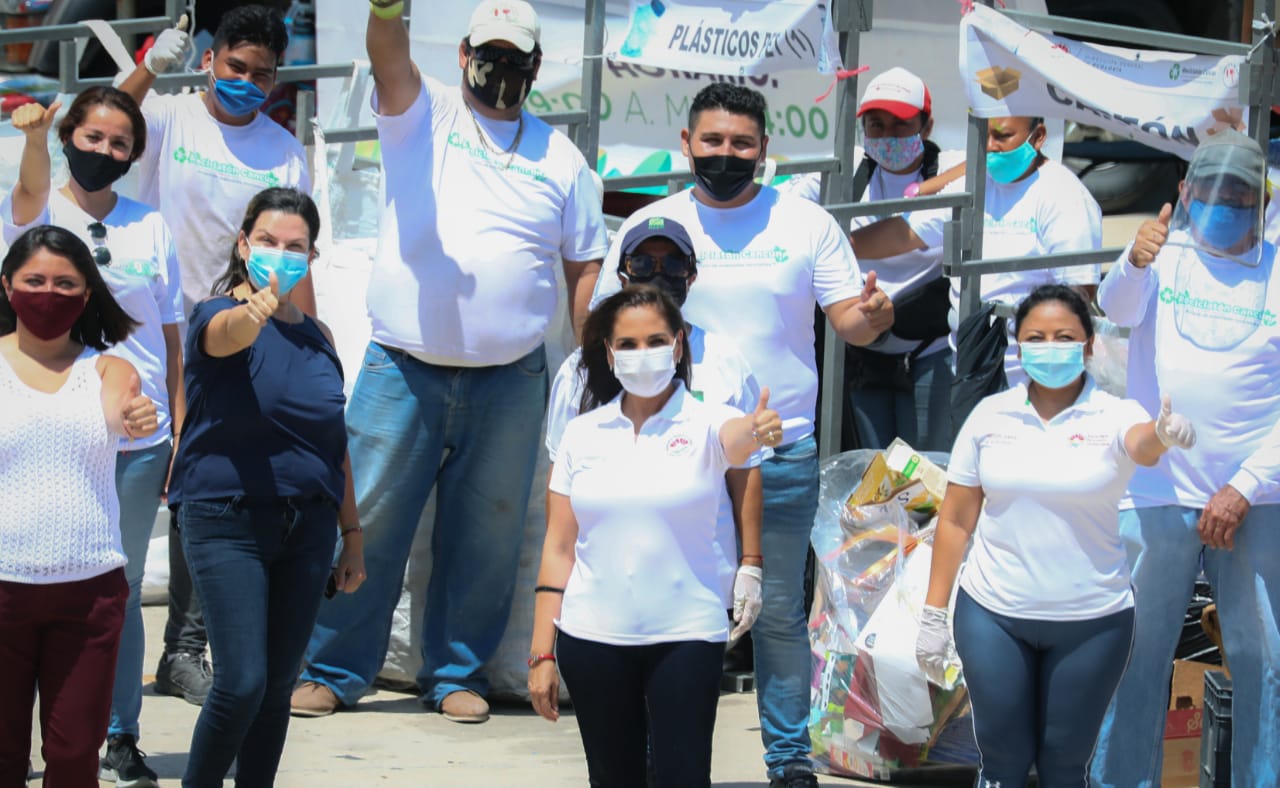 Impulsa reciclatón cuidado del medioambiente