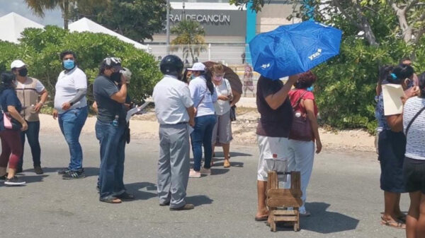 Exitosa primera jornada de vacunación contra el covid-19 en Cancún