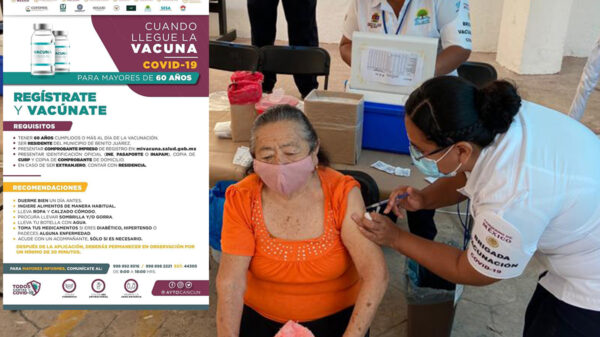 Cancún: Vacunación covid-19 a partir del lunes, ubica donde y cuando te toca