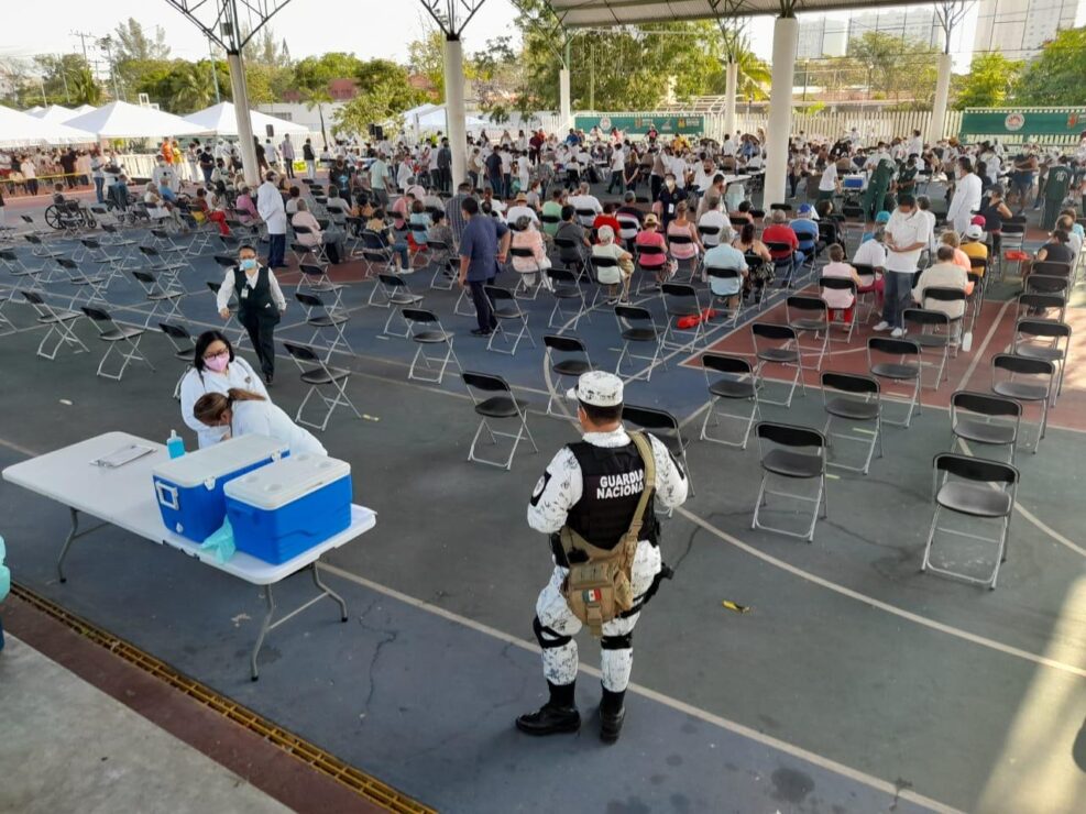 2 Mil 260 vacunas covid-19 se han aplicado a adultos mayores en Cancún