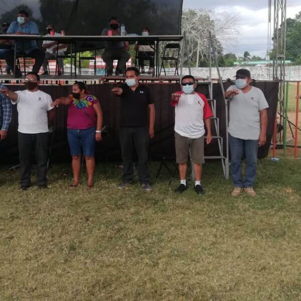 Se convierte Víctor Pech Moo en presidente del Comisariado Ejidal de Kantunilkín.