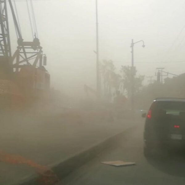 Alerta amarilla en CDMX por fuertes vientos