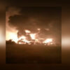 Un devastador incendio se registró este domingo en las instalaciones de una refinería de petróleo en Indonesia
