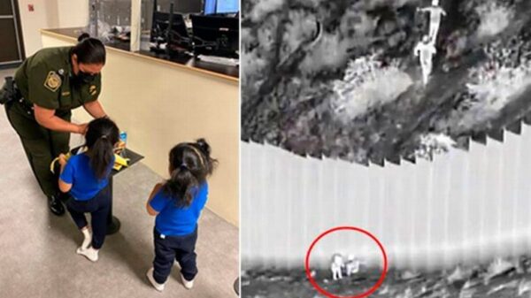 Hallan a padres de niñas ecuatorianas arrojadas por muro fronterizo.