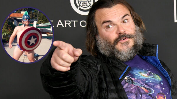 ¡Lo hizo de nuevo! Jack Black causa furor en redes por su video del ‘Capitan América ’