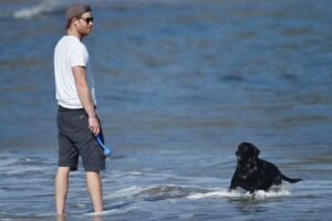El Príncipe Harry disfruta como cualquier mortal de la playa en California