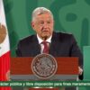 Defendemos la democracia; fraudes originaron crisis en México: AMLO