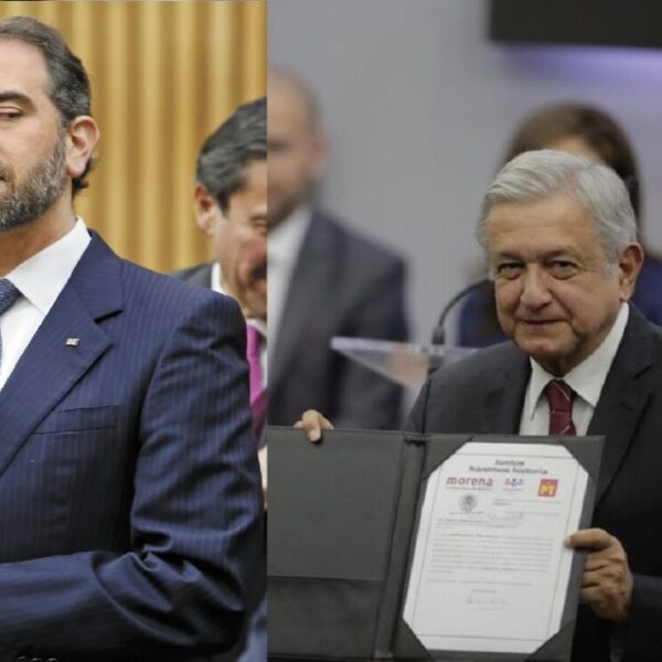 Reitera AMLO que no recibirá a Córdova, presidente del INE