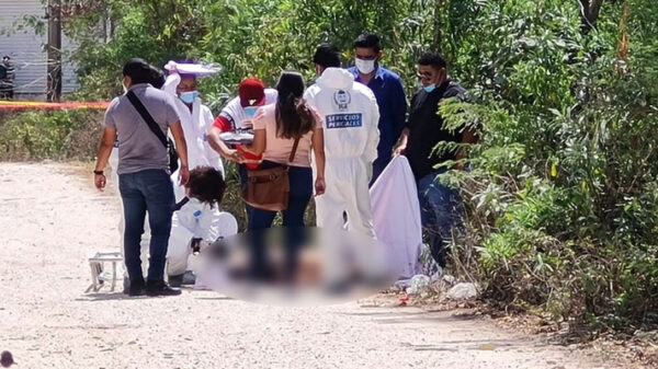 Asesinan a una mujer en la Zona Continental de Isla Mujeres (VIDEO).