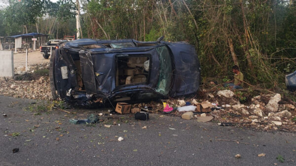 Cancún: Pierde la vida una mujer en accidente vial