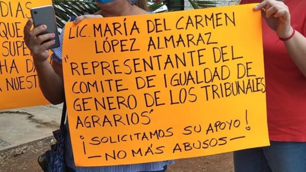 Trabajadores del Tribunal Unitario Agrario denuncian acoso laboral y sexual