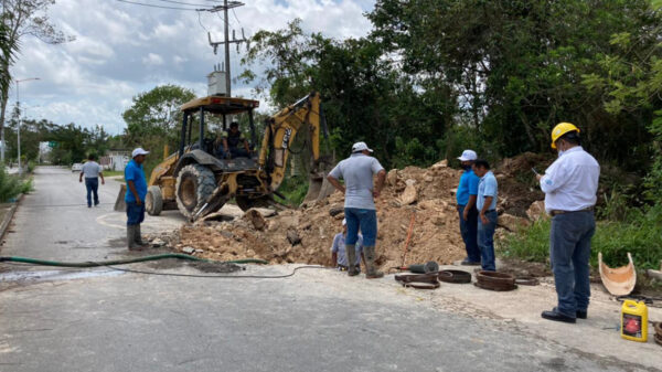 Se quedan sin agua potable 7 colonias de Felipe Carrillo Puerto