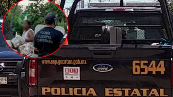 Detienen a sujeto en Ticul por apedrear una casa y agredir con una barreta a su vecino
