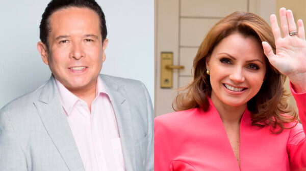 Angélica Rivera reapareció a lado de Gustavo Adolfo Infante en Miami