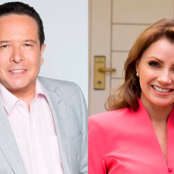 Angélica Rivera reapareció a lado de Gustavo Adolfo Infante en Miami