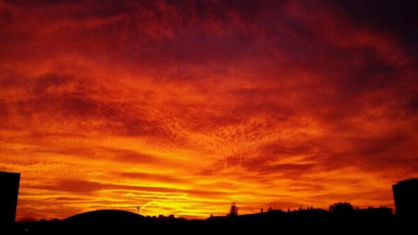 Atardeceres rojizos causados por gases de volcán a partir de este 22 de abril en Yucatán