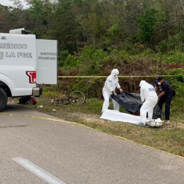 Auto "fantasma" arrolla a campesino en zona maya