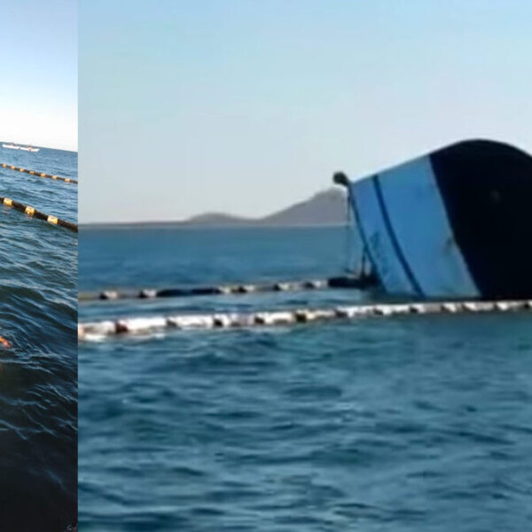 Se hunde barco camaronero tras choque con un ferry en Sinaloa