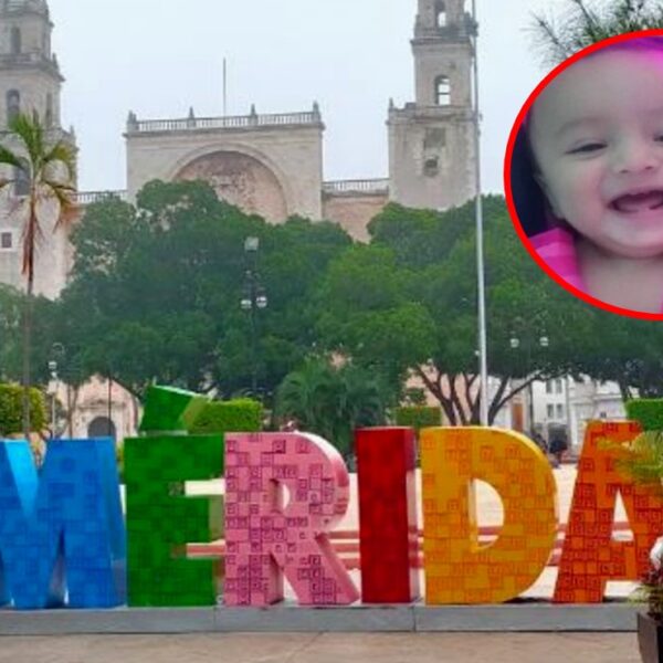 Piden ayuda para localizar a bebé de 10 meses desaparecido en Mérida