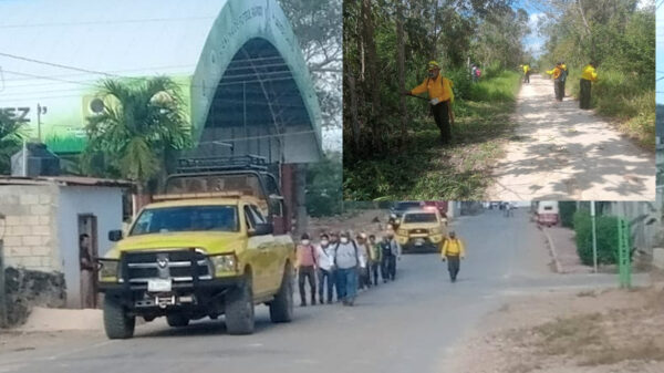 Lista brigada comunitaria contra incendios forestales en Lázaro Cárdenas