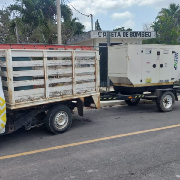 Con planta generadora, activa CAPA bombeo de agua en El Tintal