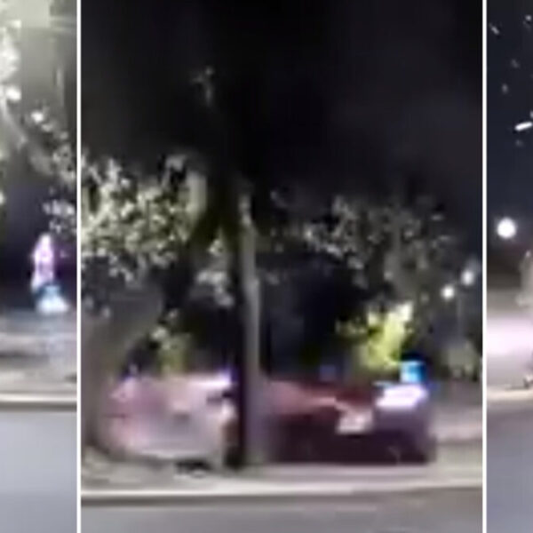 Brutal choque entre vehículo y camioneta en la CdMx