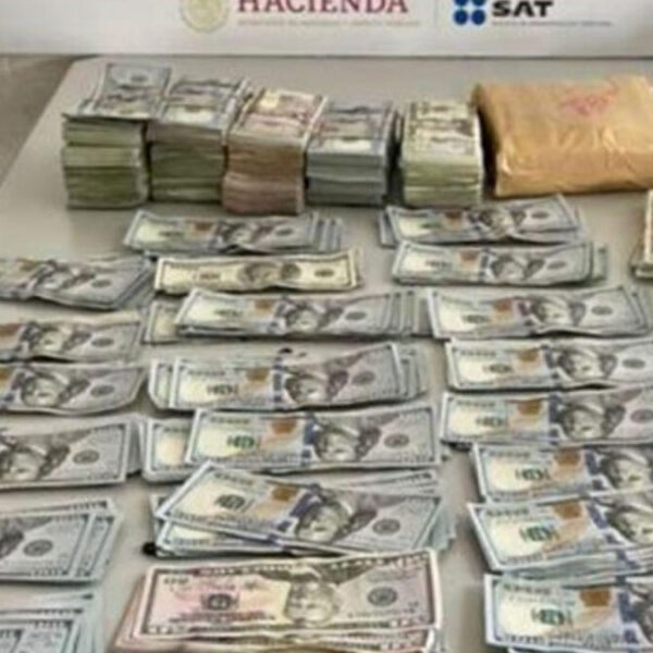 Detienen a mujer con más de 3 mdp en Aduana de Tijuana