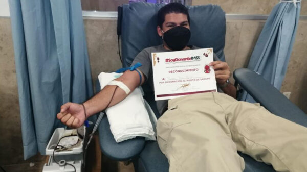 Pueden donar sangre personas que tuvieron covid: IMSS Quintana Roo