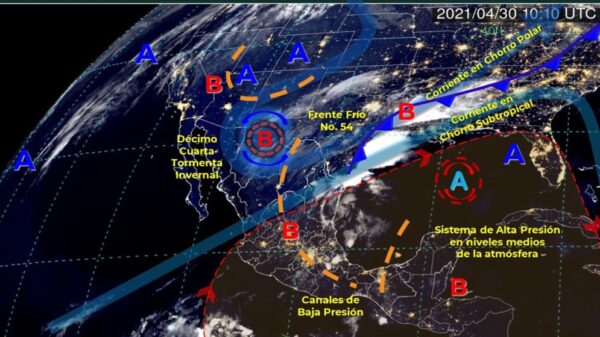 Pronóstico del tiempo para hoy viernes 30 de abril en Quintana Roo.