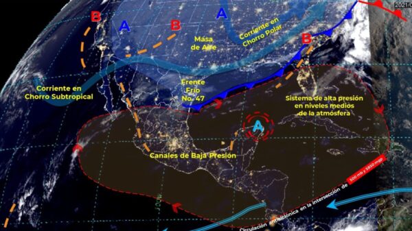 Clima: Se pronostican chubascos para hoy en Quintana Roo.