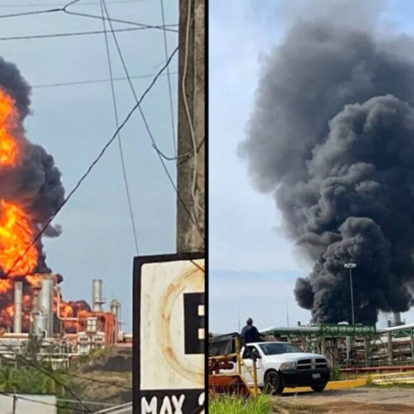 Reportan explosión en refinería de Pemex en Minatitlán
