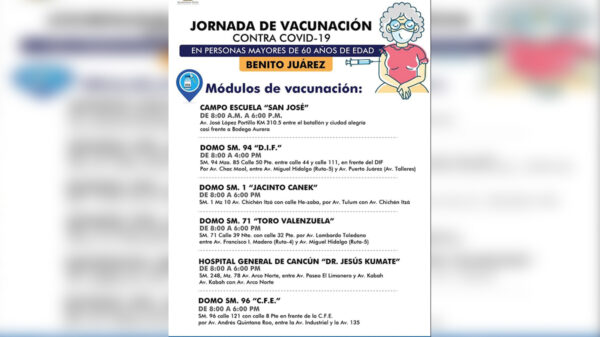 Extiende Sesa jornada de vacunación covid-19 hasta el 11 de abril