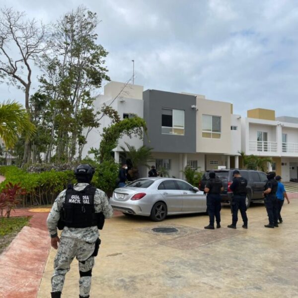 En Puerto Morelos catean casa de Tirso Esquivel relacionado en la ejecución de ‘Nacho’ Sánchez.