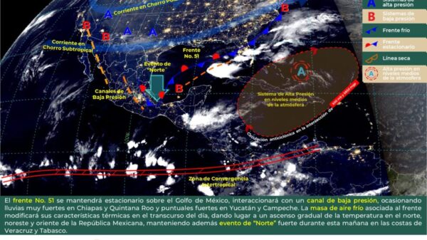 Pronóstico del clima para hoy lunes 19 de abril en Quintana Roo.