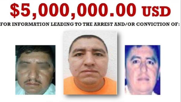 Pone EU precio a la cabeza de “El Jardinero”, del CJNG