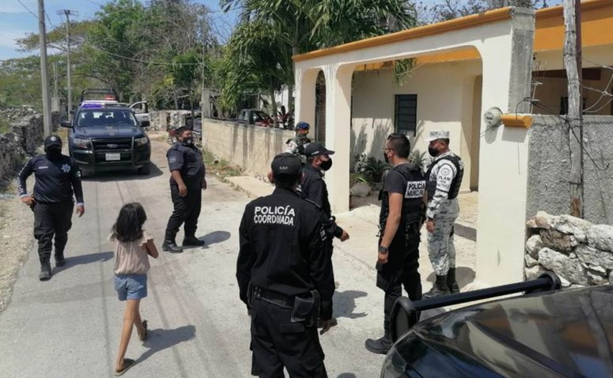 Movilización policiaca en Dzidzantún por ‘El mataperros’; lanza disparos al aire