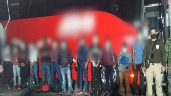 Rescatan en Veracruz a 85 migrantes; 26 son menores de edad