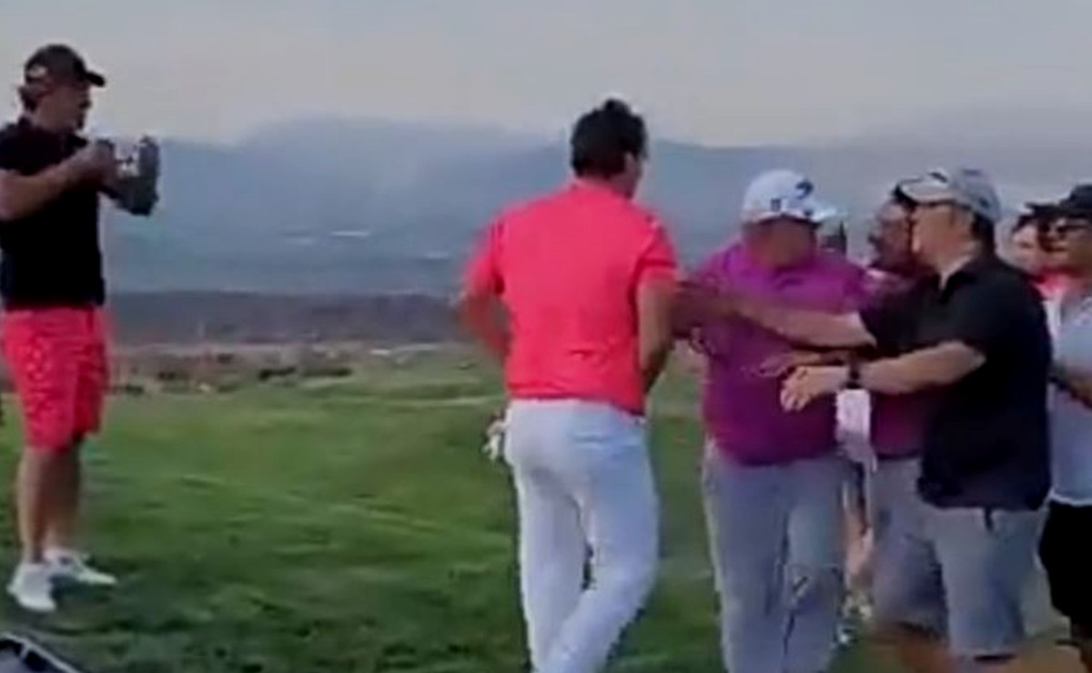 ‘Mirreyes’ se agarran a golpes en campo de golf de Querétaro
