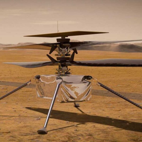 La NASA inició pruebas con Ingenuity, el helicóptero que la NASA envió a Marte, cuya misión es considerada como riesgosa