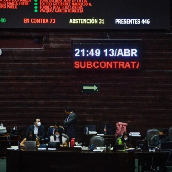 Aprueban diputados reforma que acota el ‘outsourcing’